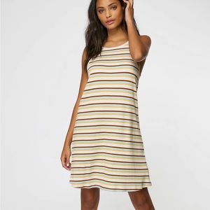 O’Neill MORETTE ALL DAY STRIPE knit dress size M